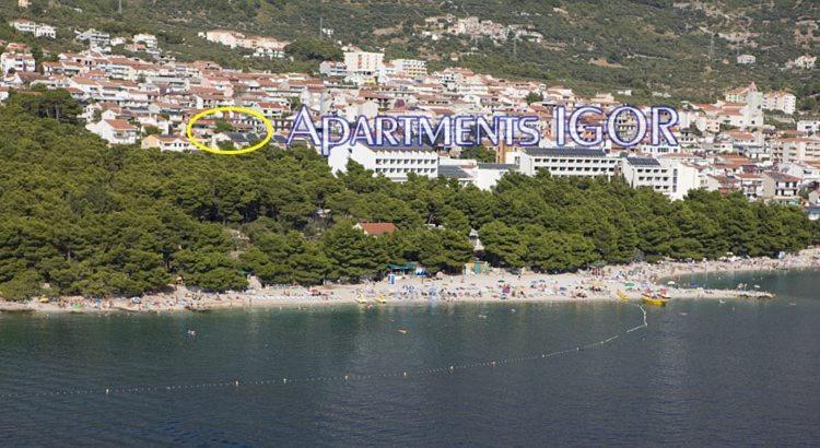 Apartmani Igor Makarska Exteriör bild